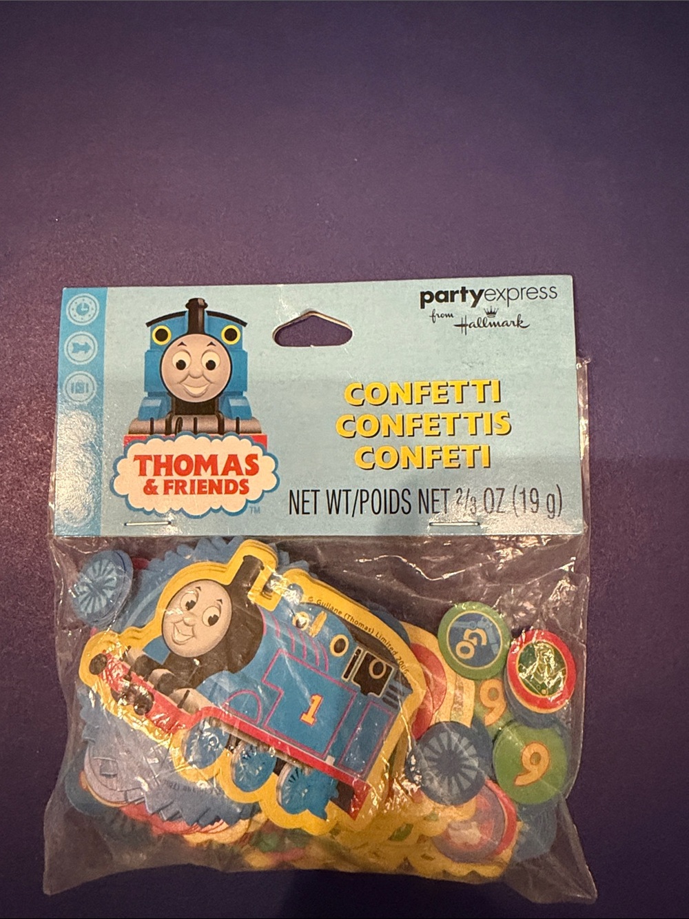 Thomas & Friends Blue Confetti Party Pack - Party Express